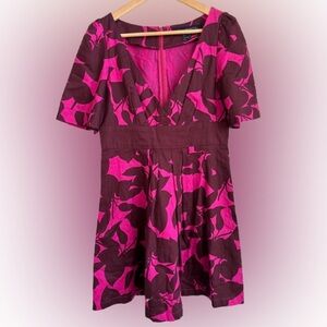 French Connection cotton floral dress - size 8